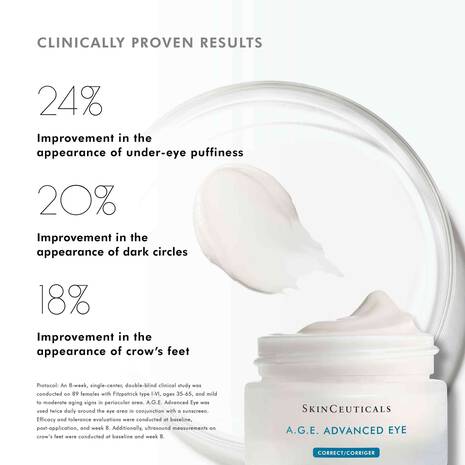 SkinCeuticals Eye Cream 15ml – Reduce Dark Circles, Puffiness & Fine Lines Fast