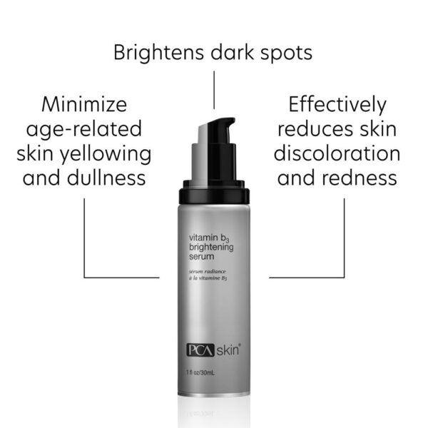 PCA Skin Vitamin B3 Brightening Serum 1 fl oz - Helps Minimize Redness and Uneven Skin Tones