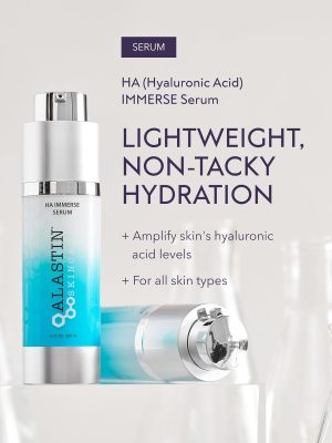 ALASTIN Skincare Hyaluronic Acid HA IMMERSE Moisturizing Face Serum (1 oz) _ Restorative Serum Combats Dry, Dehydrated Skin _ For Radiant, Glowing Skin1