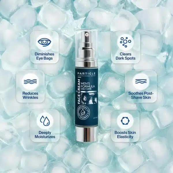 Men’s Face Cream for Dark Spots & Eye Bags 1.7 oz