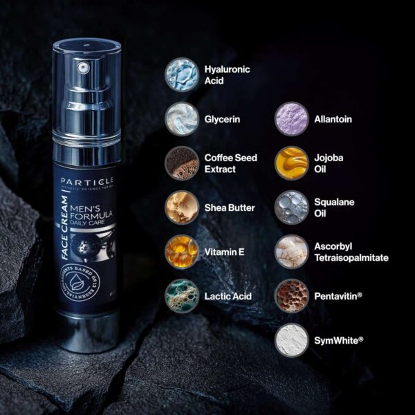 Men’s Face Cream for Dark Spots & Eye Bags – Anti-Aging Moisturizer (1.7 Oz)