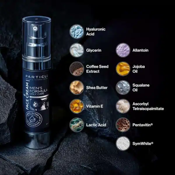 Men’s Face Cream for Dark Spots & Eye Bags 1.7 oz