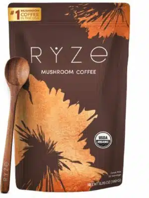 Ryze Mushroom Coffee W/ Spoon Organic | 30 servings