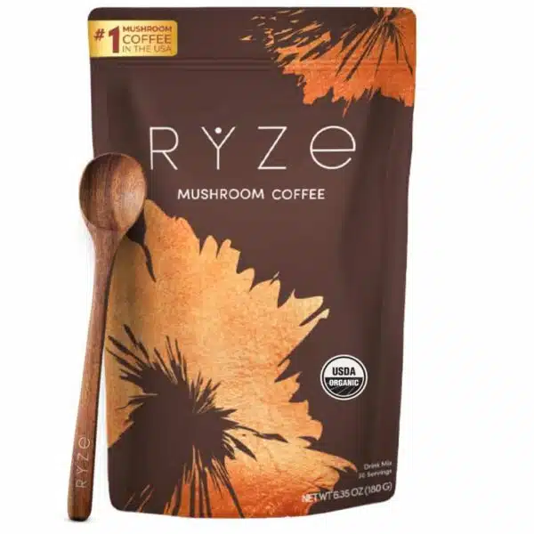 Ryze Mushroom Coffee W/ Spoon Organic | 30 servings