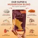 Ryze Mushroom Coffee W/ Spoon Organic | 30 servings
