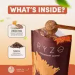 Ryze Mushroom Coffee W/ Spoon Organic | 30 servings