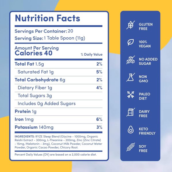 Ryze Mushroom Hot Cocoa | 20 servings